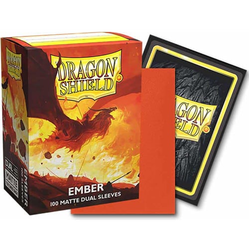 Dragon Shield Matte Dual Ember Alaric Revolution Kindlerh 100ct Sleeves image 0